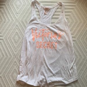 VICTORIA SECRET ATHLETIC TANK TOP SIZE EXTRA SMALL